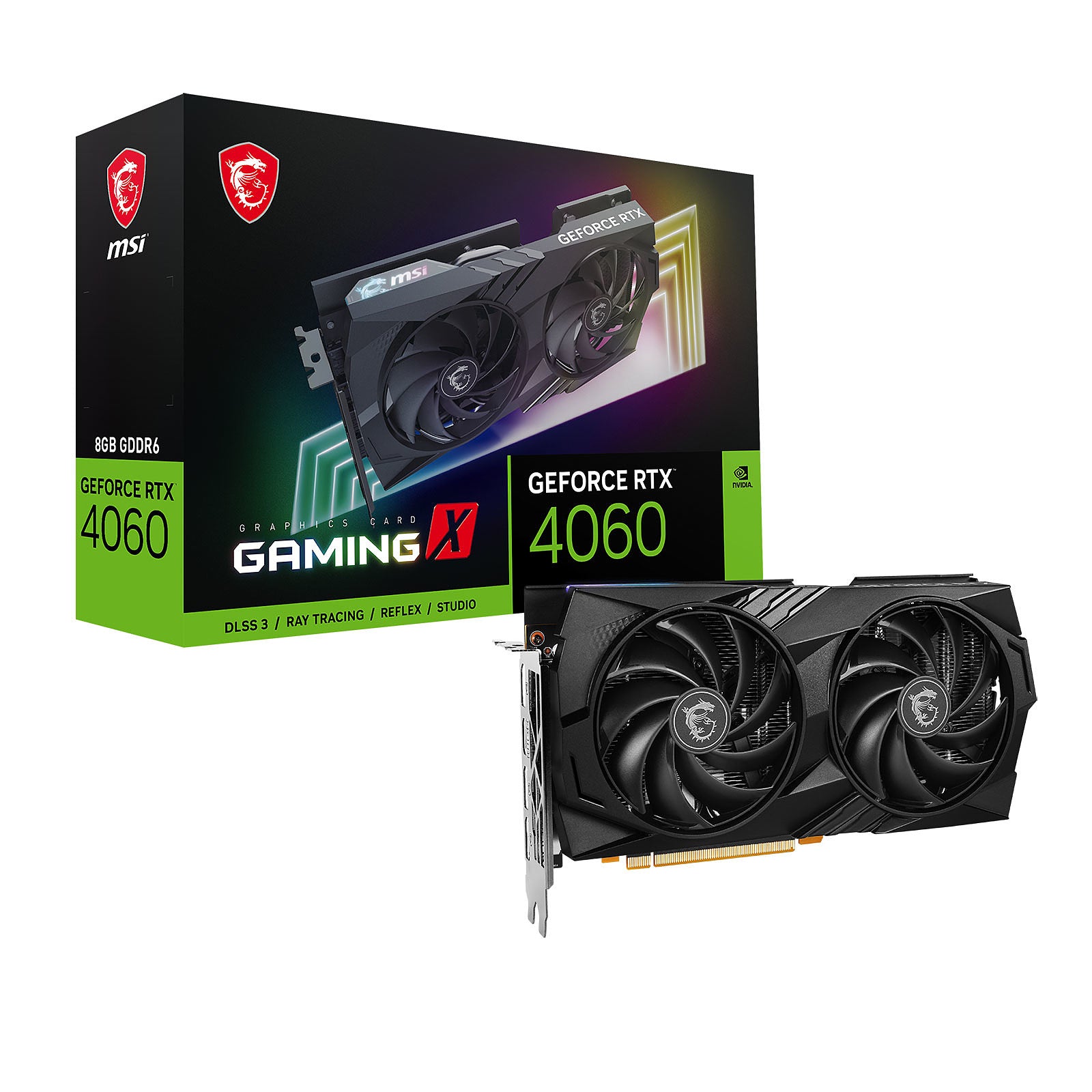 MSI RTX 4060 GAMING X 8G MSI RTX 4060 GAMING X 8G
